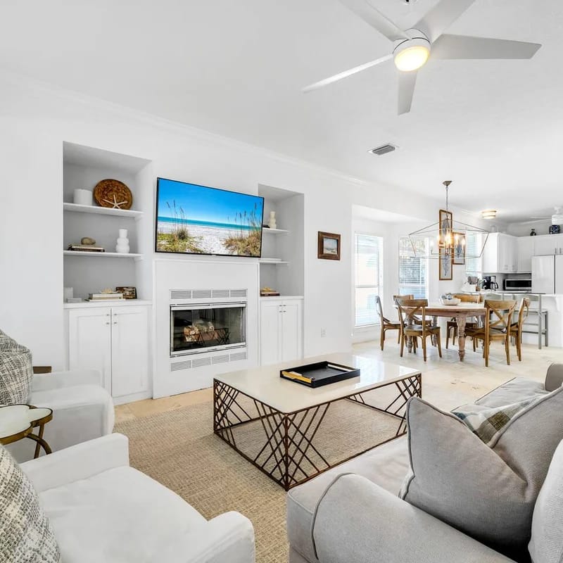 Private Deeded Beach, Golf Cart, Dogs, Bikes