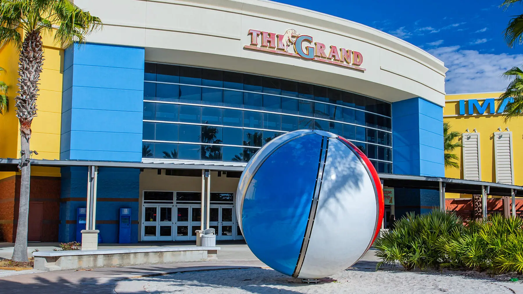 The Grand Pier Park by Santikos Movie Theater