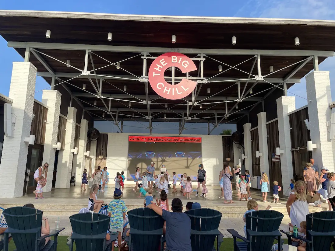 the big chill stage