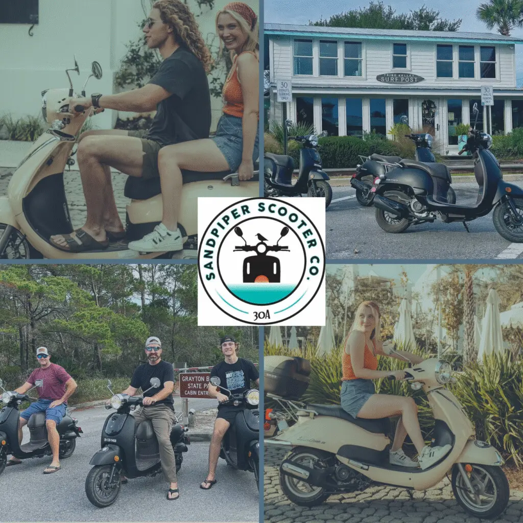 Sandpiper Scooter Co Rentals in 30A