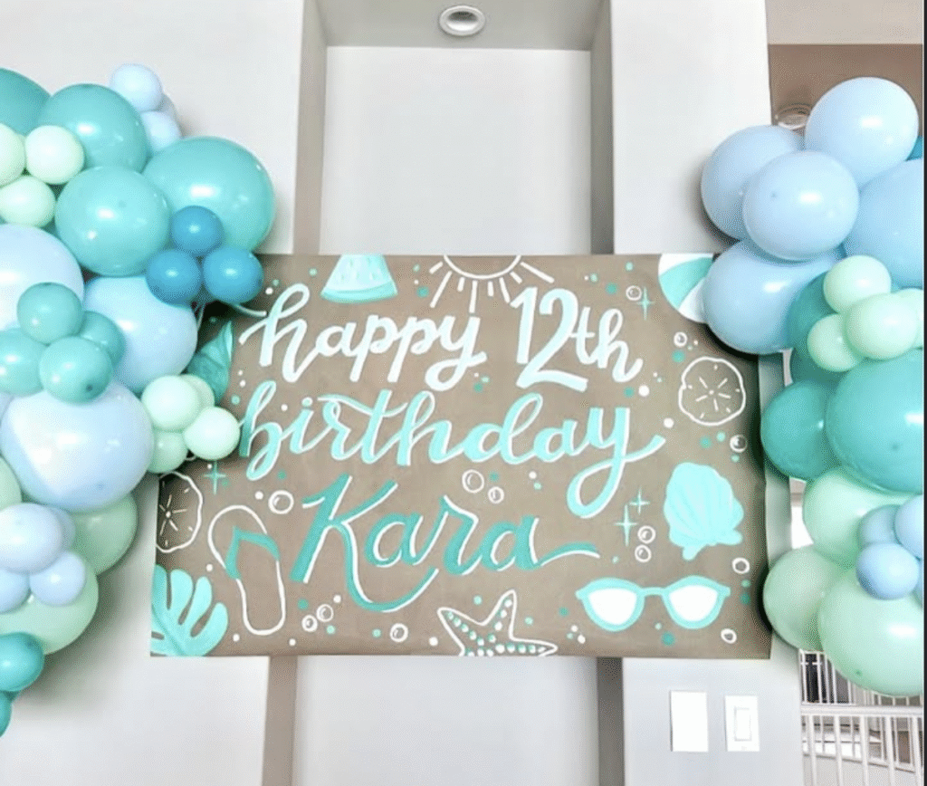 30A birthday decor by Morgan-ize It 30A birthday decor by Morgan-ize It