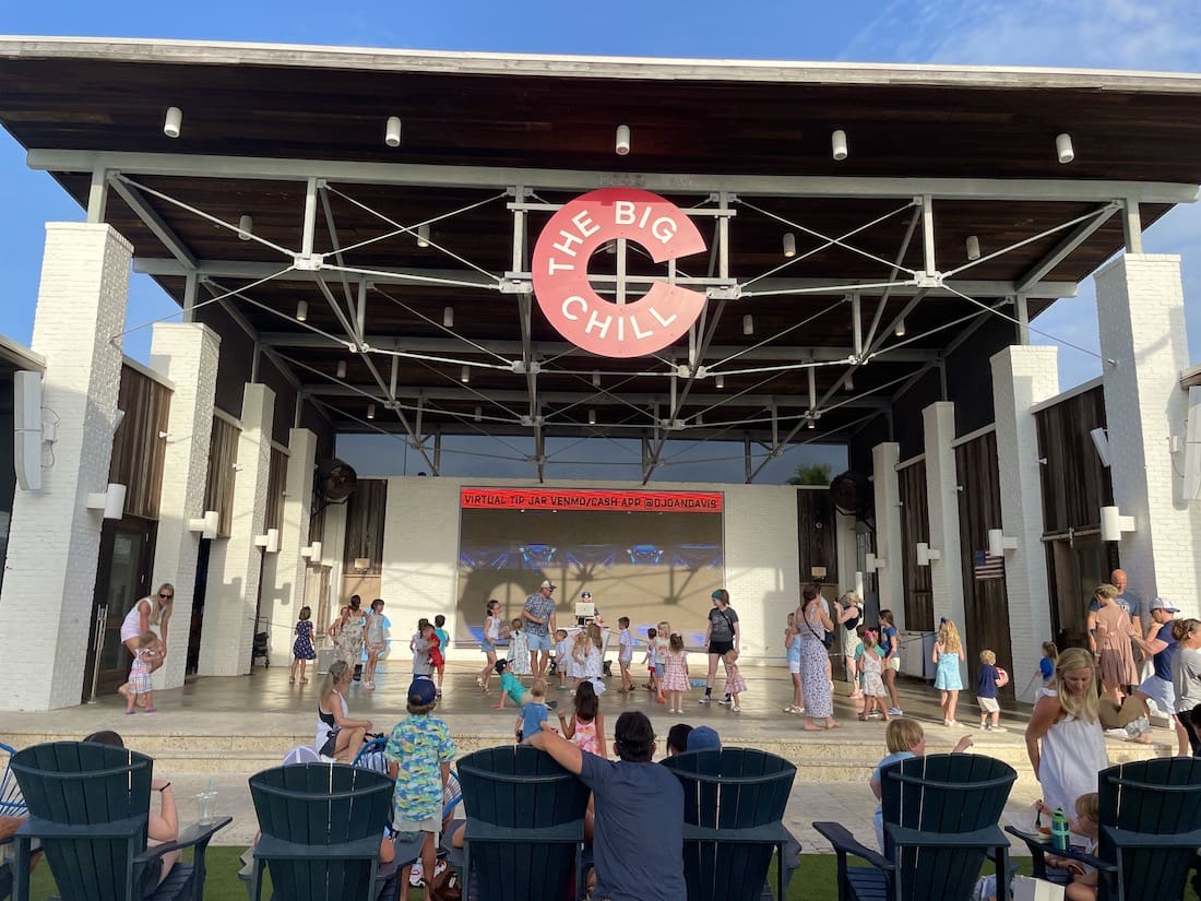 the big chill stage