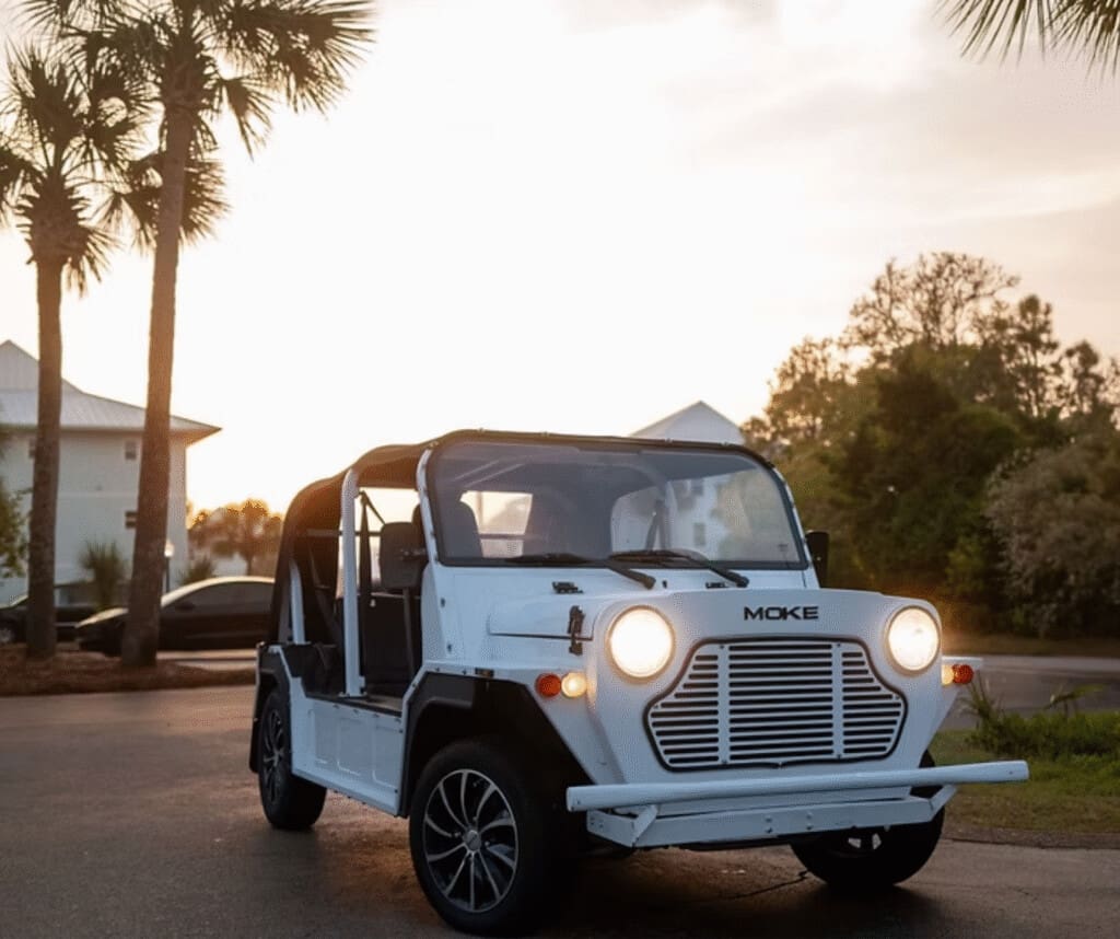 30A golf cart rentals – Beachy Buggy