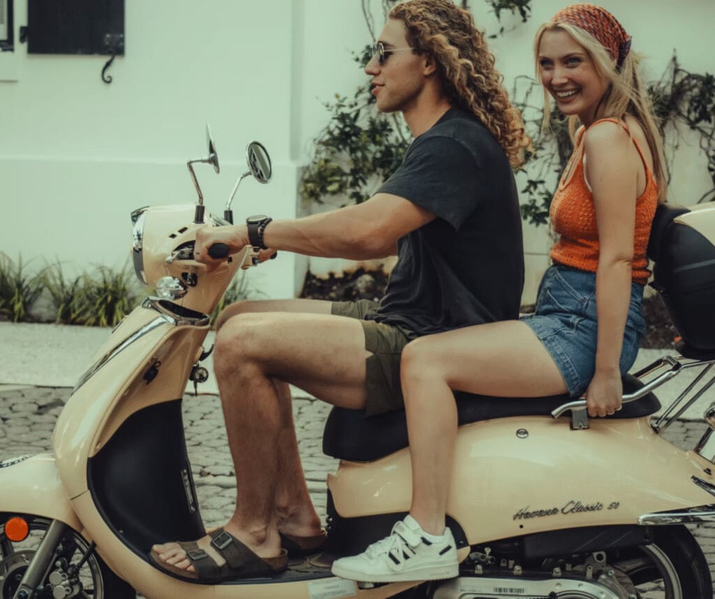 30A scooter rentals – Sandpiper Scooter Co.