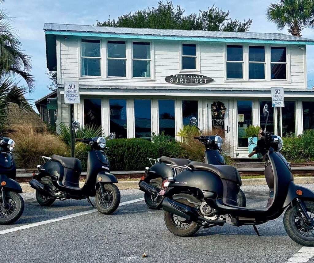 30A scooter rentals – Sandpiper Scooter Co.